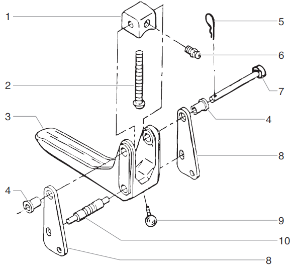 PowrLiner 4900XLT Trigger Assembly